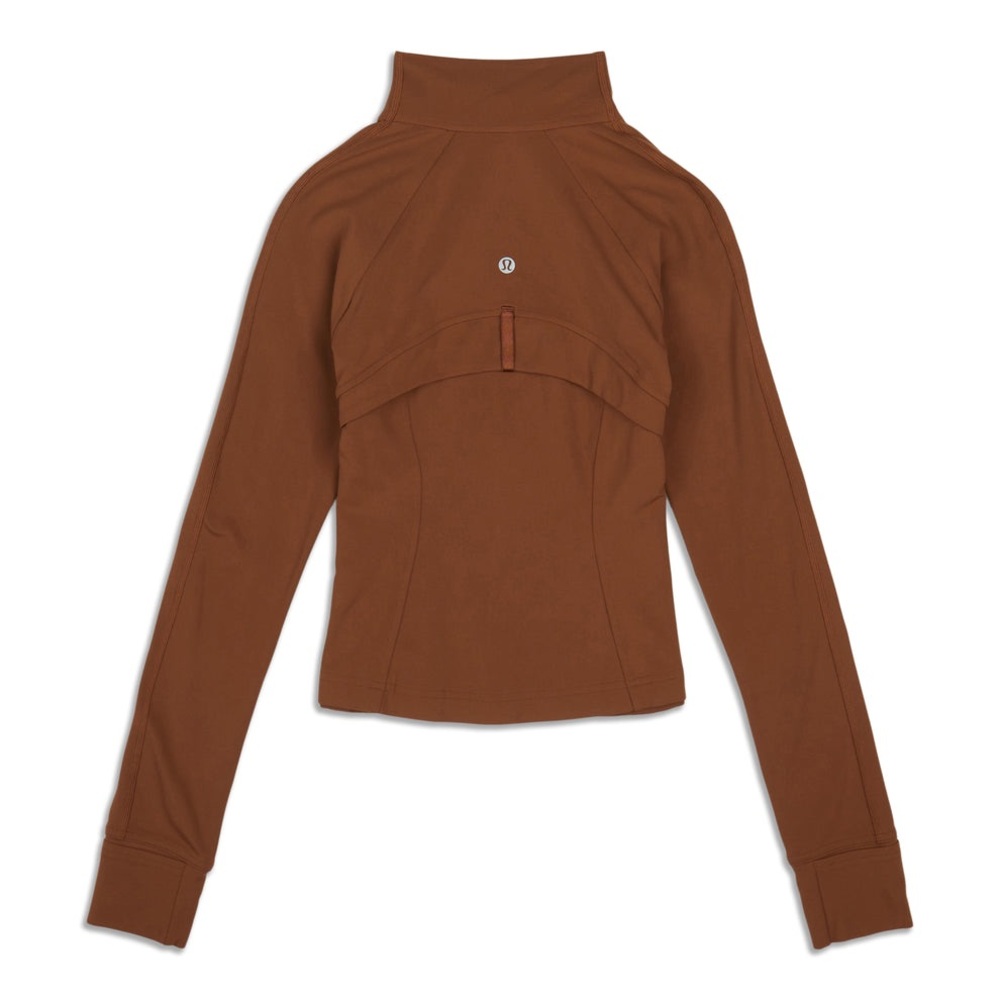 Lululemon Cropped Define Jacket (Rust, 6) - Picture 6 of 7